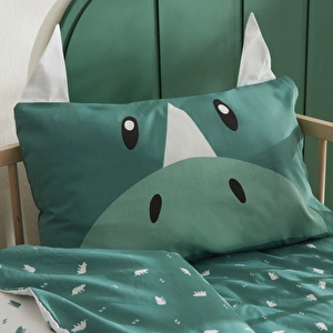 Karaca Home Marty %100 Pamuk Bebek Nevresim Takımı Yeşil görseli 4