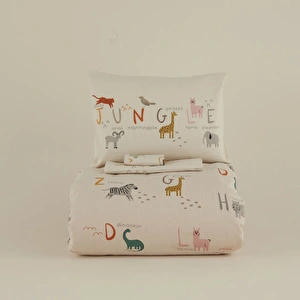 Karaca Home Jungle %100 Pamuk Bebek Nevresim Takımı  görseli 9