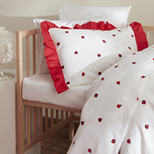 Karaca Home Ladybug %100 Pamuk Bebek Nevresim Takımı görseli 5