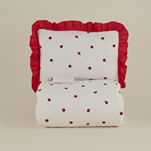 Karaca Home Ladybug %100 Pamuk Bebek Nevresim Takımı görseli 7
