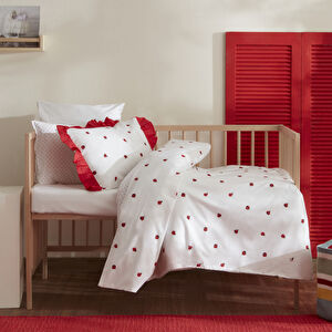 Karaca Home Ladybug %100 Pamuk Bebek Nevresim Takımı görseli 1
