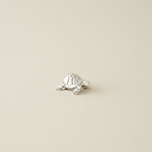 Karaca Home Tiny Turtle Dekoratif Obje Gümüş görseli 2
