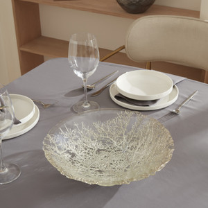 Karaca Home Autumn Dekoratif Tabak Gold 