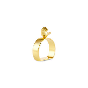 Karaca Home Karaca X Müge Anlı Bird 4'lü Peçete Yüzüğü Gold