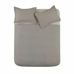 Karaca Home Breeze Soft Tek Kişilik Yatak Örtüsü Gri görseli 7