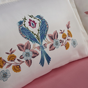 Karaca Home Marsey Çift Kişilik Saten Nevresim Takımı Multicolor görseli 6
