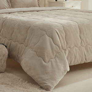 Karaca Home Flufy Çift Kişilik Soft Dream Comfort Set/Uyku Seti Bej
