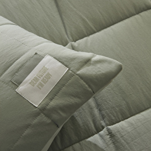 Karaca Home Relax Çift Kişilik Comfort Set/Uyku Seti Yeşil görseli 5