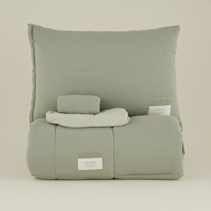 Karaca Home Relax Çift Kişilik Comfort Set/Uyku Seti Yeşil görseli 8