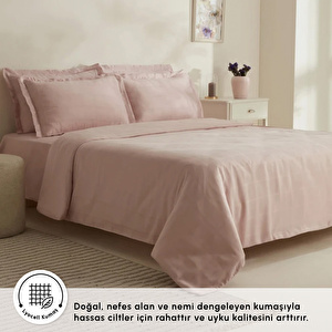 Karaca Home Royale King Size Nevresim Takımı Pudra görseli 2