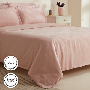 Karaca Home Royale King Size Nevresim Takımı Pudra görseli 5