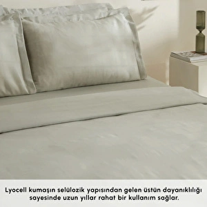 Karaca Home Royale Çift Kişilik Nevresim Takımı Adaçayı görseli 3