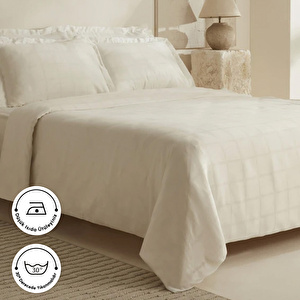 Karaca Home Royale King Size Nevresim Takımı Beyaz görseli 5