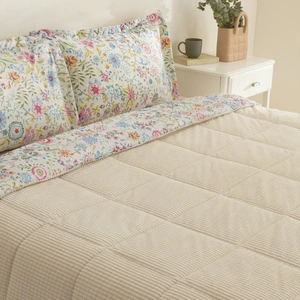Karaca Home Ortiz Çift Kişilik Comfort Set Bej görseli 3
