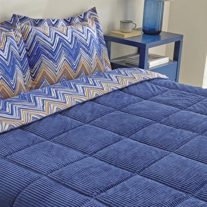 Karaca Home Vega Çift Kişilik Comfort Set Lacivert görseli 3
