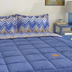 Karaca Home Vega Çift Kişilik Comfort Set Lacivert görseli 4