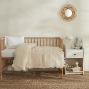 Karaca Home Lily %100 Pamuk Bebek Battaniye Gri