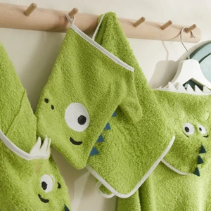 Karaca Home Bebek Little Dino Havlu Kundak Kese Set