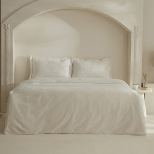 Karaca Home White Collection Venessa Çift Kişilik Nevresim Takımı Ekru 