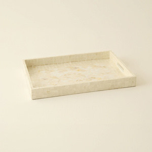 Karaca Home Carrie Dekoratif Tepsi 45x35x4 cm görseli 2
