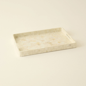 Karaca Home Carrie Dekoratif Tepsi 39x29 5x3.5 cm görseli 1