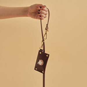 Karaca Home X Pati Bonny Hands Free Tasma Seti L Beden Bordo-Pembe görseli 4