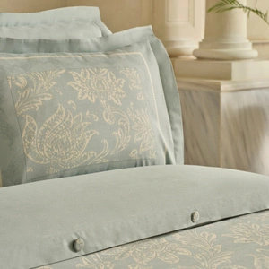 Karaca Home Owen 80 Tel %100 Pamuk Saten Çift Kişilik Nevresim Takımı Mavi  görseli 3