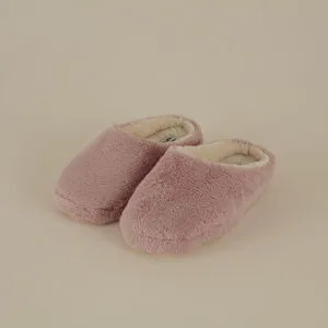 Karaca Home Cosy Peluş Kadın Ev Terliği 38-39 Numara Pembe/Beyaz görseli 2