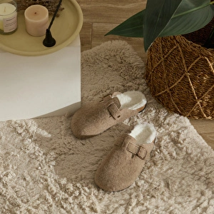 Karaca Home Fenti Keçe Ev Terliği 37 Numara Kahverengi
