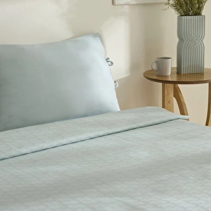 Karaca Home Sarra Britli Bambu Çift Kişilik Pike Takımı Mint görseli 4