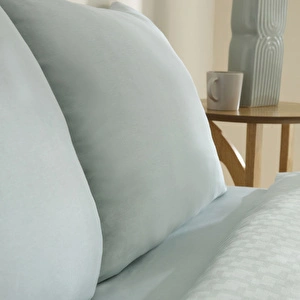 Karaca Home Sarra Britli Bambu Çift Kişilik Pike Takımı Mint görseli 7