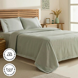 Karaca Home Maisy Bambu Çift Kişilik Pike Takımı Adaçayı görseli 5