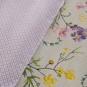 Karaca Home Eliana %100 Pamuk Tek Kişilik Nevresim Takımı Lila görseli 4