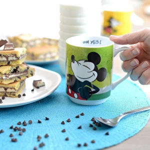 Egan Italy Mickey Mouse I Am Mickey Sarı Kupa görseli 3