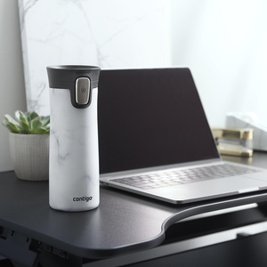 Contigo Pinnacle Couture White Marbel El Termosu 420 ml görseli 3