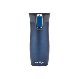 Contigo Westloop Mat Mavi El Termosu 470 ml görseli 1