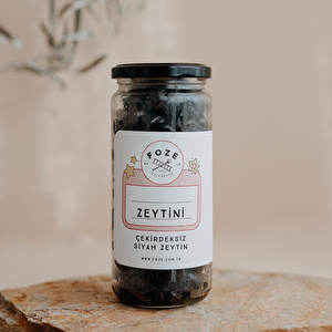Foze Çekirdeksiz Çocuk Zeytini Siyah 300 gr görseli 3
