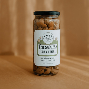 Foze Çekirdeksiz Çocuk Zeytini Yeşil 300 gr görseli 3