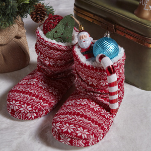 Karaca Home New Year Young Kırmızı Panduf 37-38 görseli 2