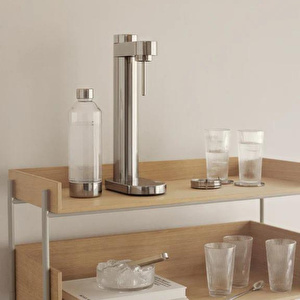 Stelton Brus Soda Makinesi Gümüş görseli 6