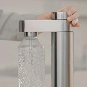 Stelton Brus Soda Makinesi Gümüş görseli 5