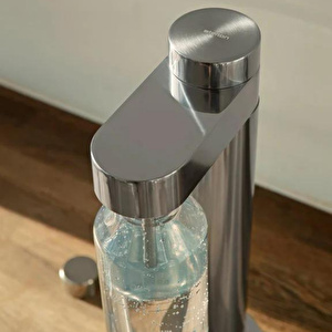 Stelton Brus Soda Makinesi Gümüş görseli 3