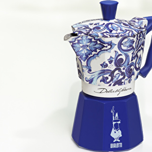 Bialetti Moka Express Dolce Gabbana Akdeniz Serisi 6 Cup görseli 4