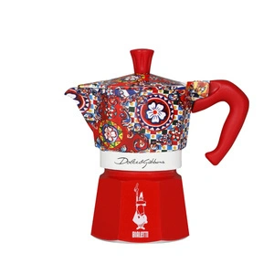 Bialetti Moka Express Dolce Gabbana 2 Cup+2 Fincan+2 Karıştırıcı Özel Set görseli 9