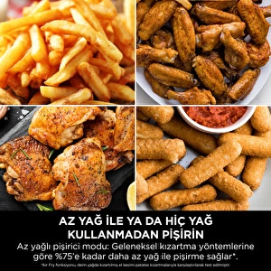 Ninja Double Stack Çift Hazneli XL Air Fryer 9.5L görseli 11