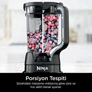 Ninja Detect™ Duo® BlendSense™ Power Blender + Smoothie Makinesi Siyah görseli 5