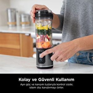 Ninja Blast Taşınabilir Blender Siyah görseli 4