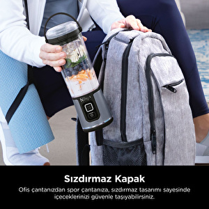 Ninja Blast Taşınabilir Blender Siyah görseli 7