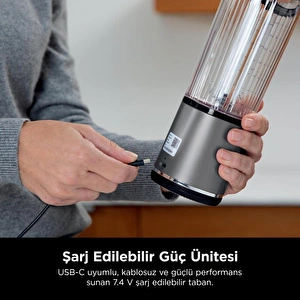 Ninja Blast Taşınabilir Blender Siyah görseli 11
