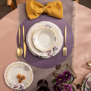 Emsan Flory Stoneware 24 Parça 6 Kişilik Yemek Takımı görseli 3